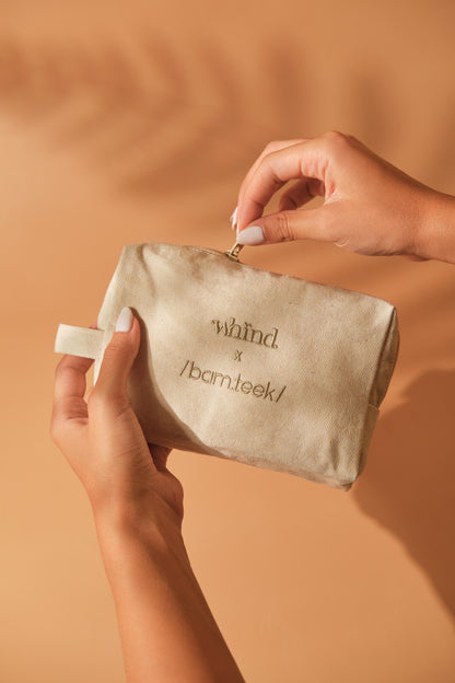 Whind x Bamteek Travel Pouch